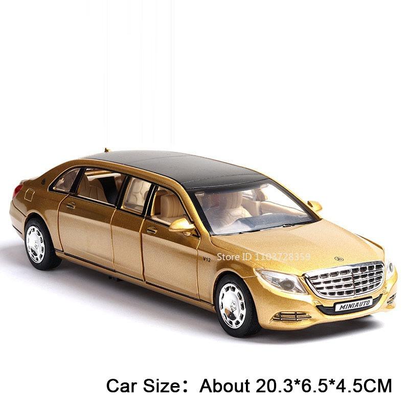 1:32 Maßstab S650 E300L SLR 772S Modell Spielzeugautos Legierung Druckguss Sound Licht Türen Geöffnet Rückzieher Simulationsfahrzeuge Kindergeschenke