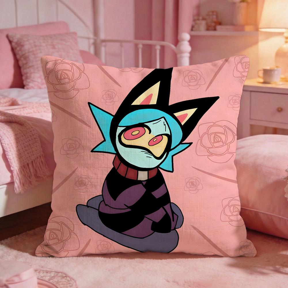 Anime PPSYCHO CCUTIESS Cushion Cover Premium Comfort Reversible Pillow Cove Two In One Design For Any Room  Car Interior