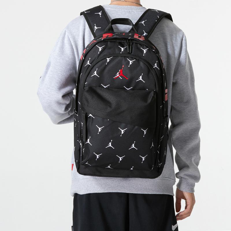 New Jordan Polyester Laptop Bag Backpack Regular Men's Black JD2133032GS-006