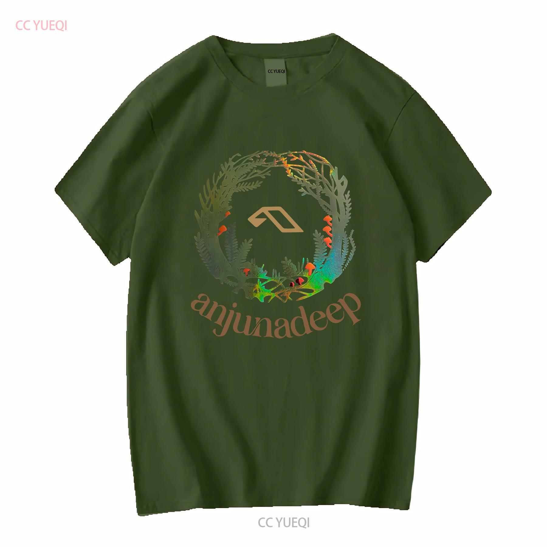 

Anjuna T Shirt Men s Tank Holographic Mushroom Forest Rave Festival EDM Deep House Anjunabeats Anjunadeep Above Beyond vintage XL