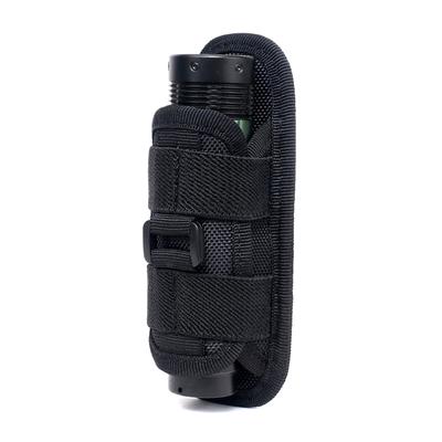 Tactical Flashlight Bag 360 Degree Holster Swivel Flashlight Case Belt