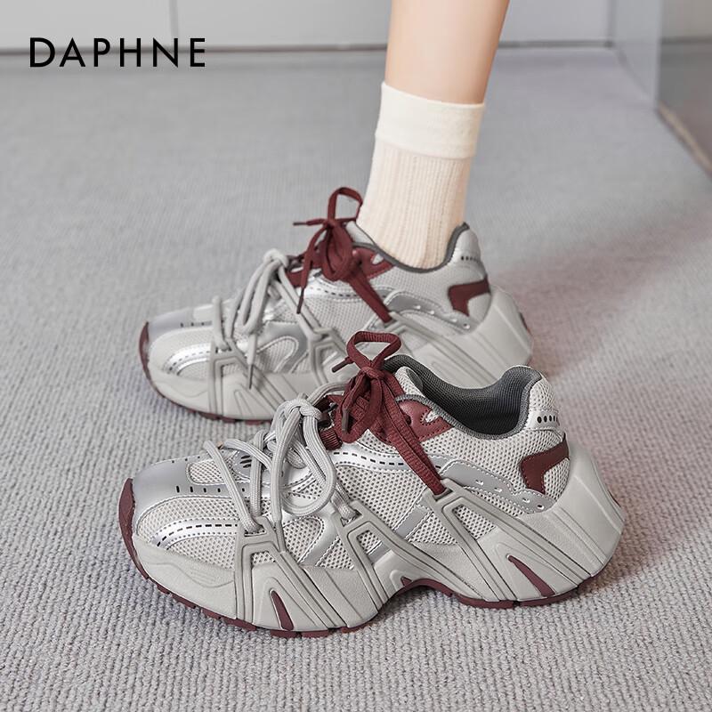 Daphne Women s Retro Chunky Platform Dad Shoes 36