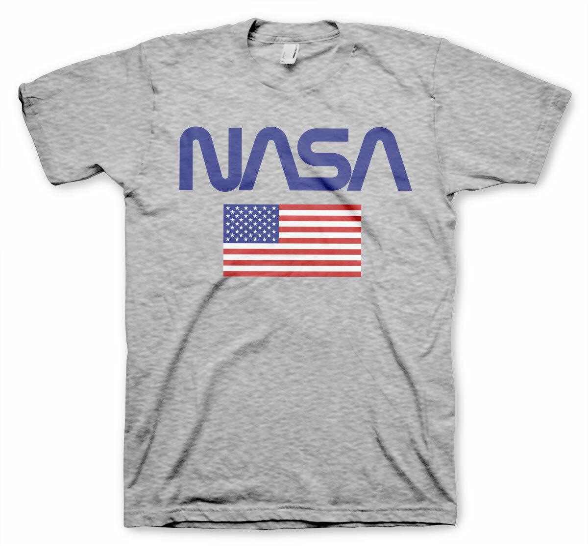 Officially Licensed NASA Old Glory Men s T-Shirt S-XXL Sizes XL