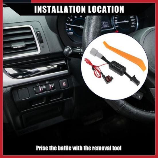 Auto Start Stop A-Off Cable for Subaru Forester Crosstrek 19-23 Plastic Set