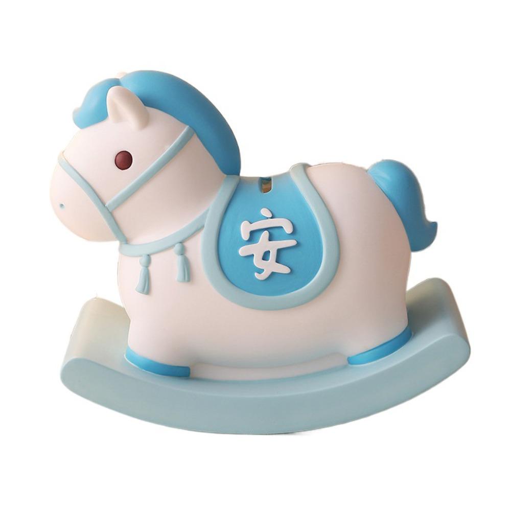 

Anti Drop Cartoon Horse Money Boxes Decorative Horse Piggy Bank Ornament New Year Gifts style 1
