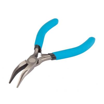 Bluespot Tools Mini Szczypce z Miękkim Uchwytem z Zakrzywionym Nosem