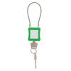 Lockout Tagout Cable Locks 85mm Shackle Steel   Padlock with 2 Key for Equipment Maintenance