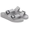 Birkenstock Arizona EVA Abrasion Resistant Abrasion Resistant Slide Slippers Unisex Gray Regular Loose Fit 1029791