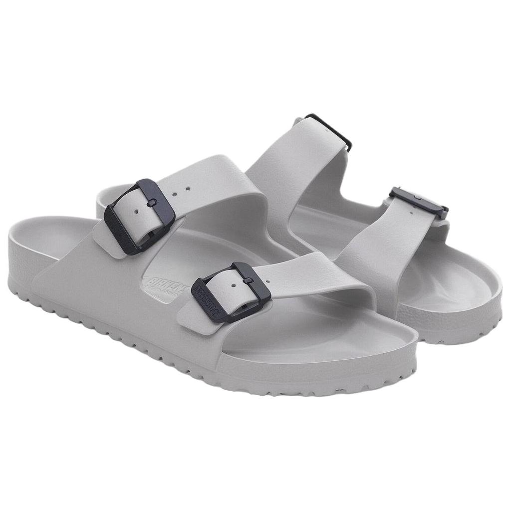 Birkenstock Arizona EVA Abrasion Resistant Abrasion Resistant Slide Slippers Unisex Gray Regular Loose Fit 1029791