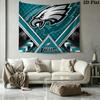 Philadelphia Eagles Wall Tapestry Aesthetic Wall Hanging Printed Fabric Blanket Decorative Tapestries for Bedroom Living Room Home Decor