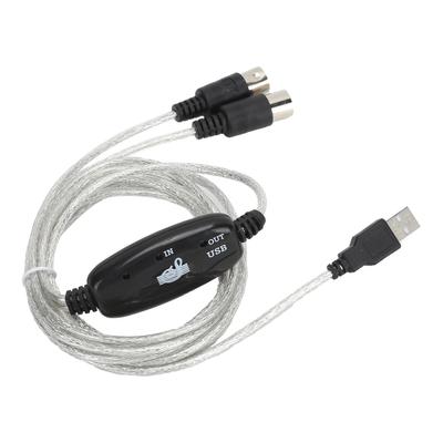 MIDI-Kabel MIDI zu USB Kabeladapter Midi-Konverter für XP VISTA OS X Window7
