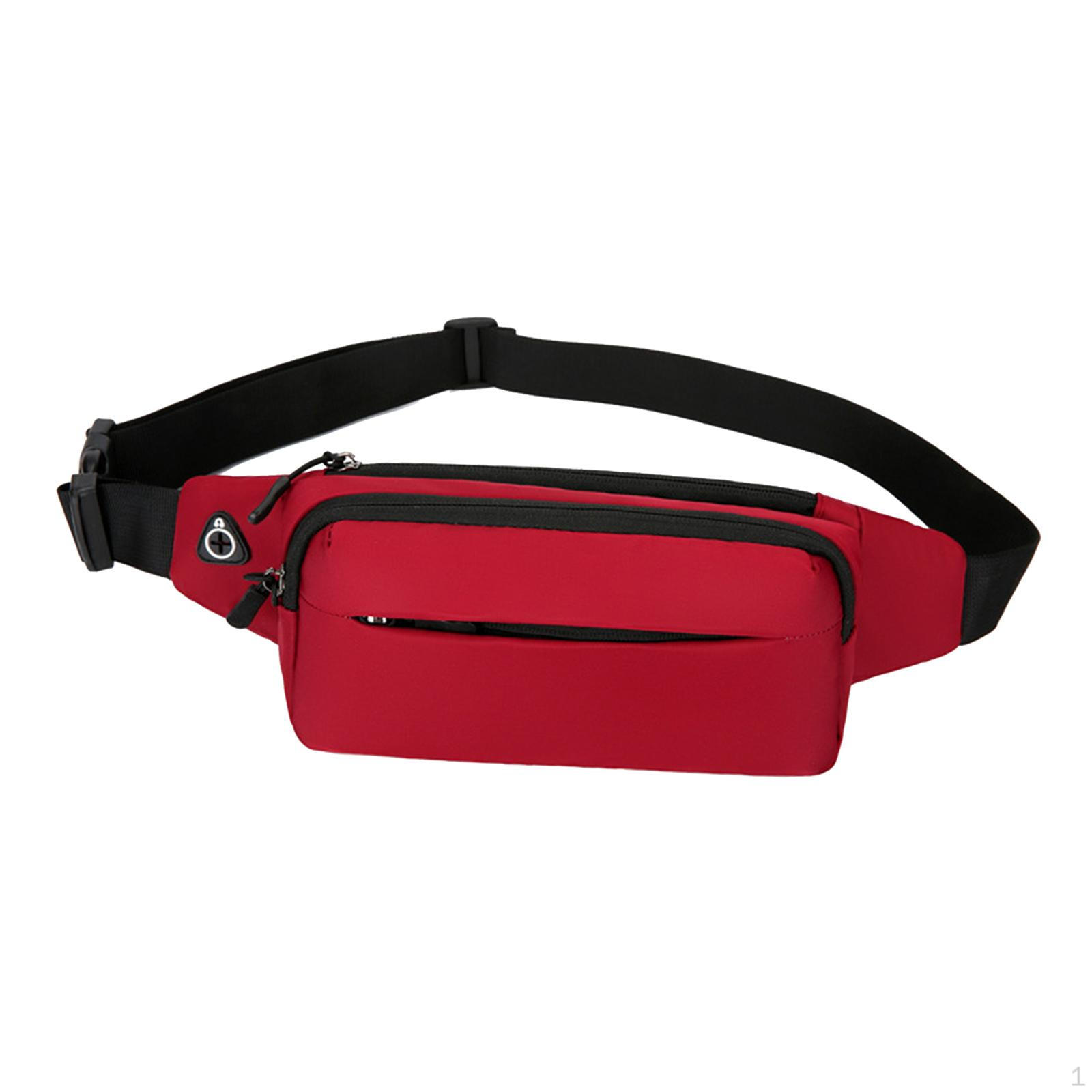Поясная сумка-рюкзак Регулируемый ремень Сумки Повседневная сумка Через плечо На грудь Для бега красный 880₽