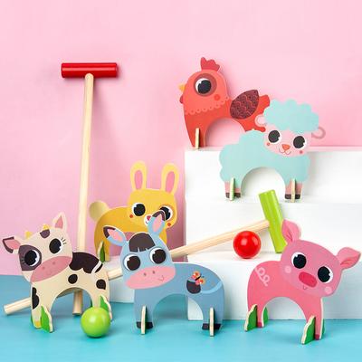 New Educational Fun Animal Gateball Children's Golf Exercise Hand-eye Coordination To Stimulate Children's Interest Toys