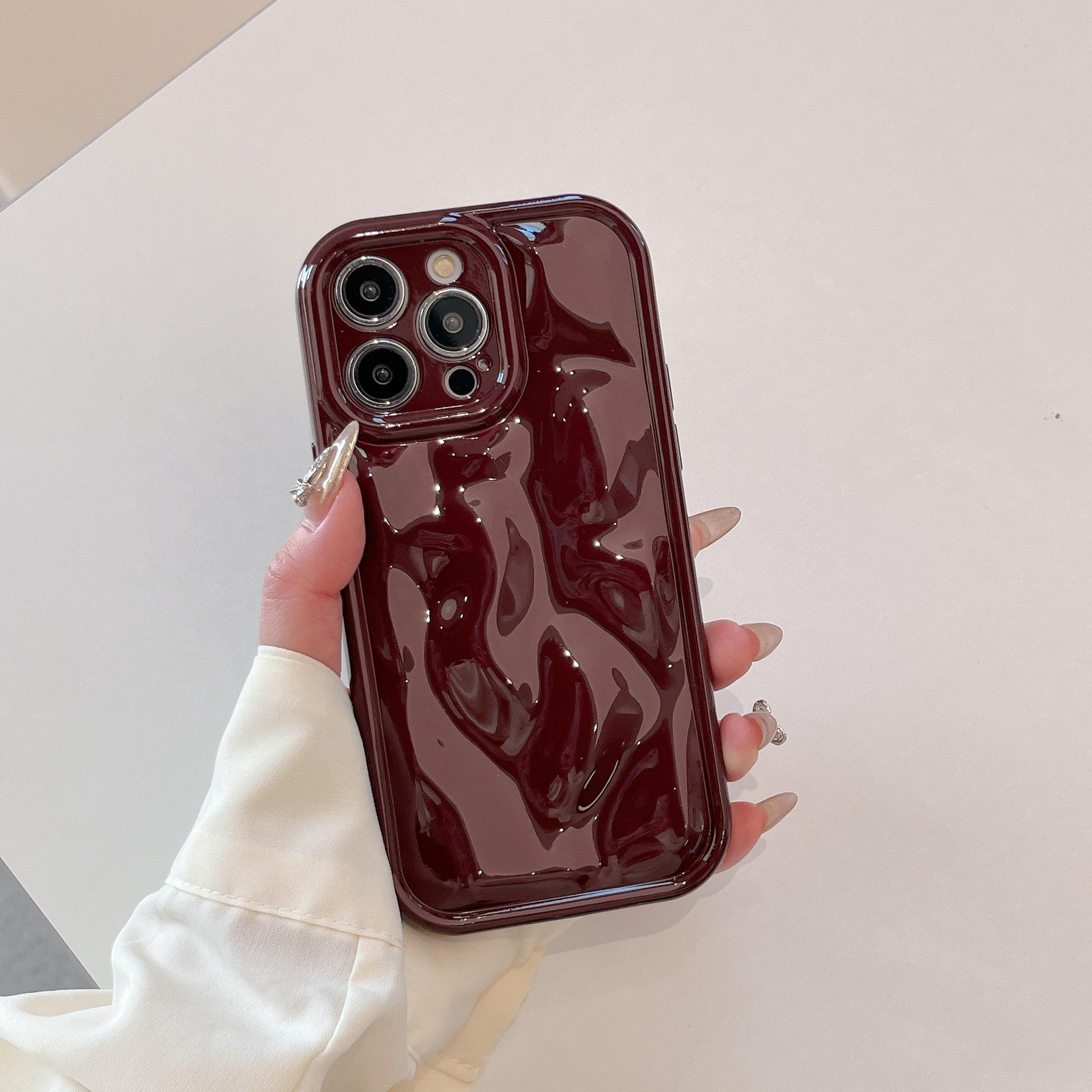 

Однотонный чехол с текстурой метеорита для iPhone 16 Pro Max - ощущение премиум-класса для Apple 17, 14, 15. 12Pro Max