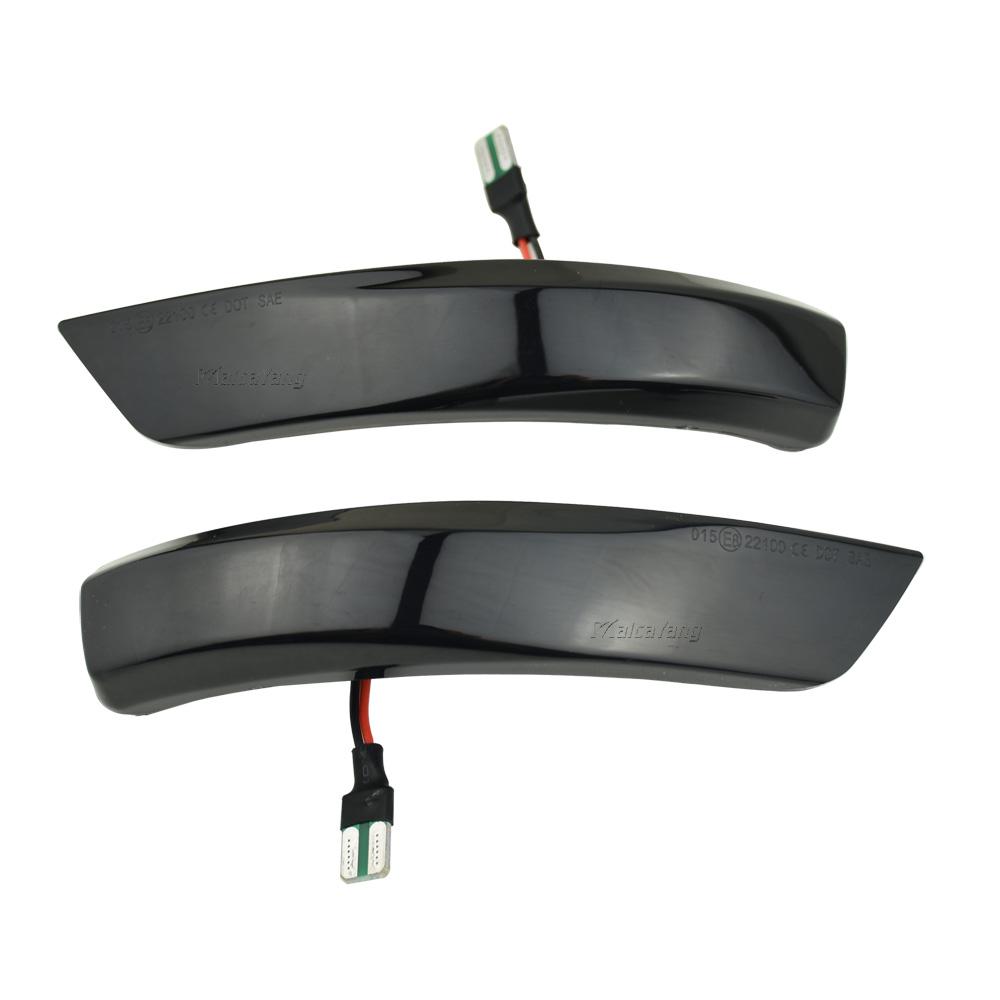

Dynamic Turn Signal Light For Ford Focus Mk2 Mk3 Mondeo Mk4 2010-2014 LED Side Rearview Mirror Sequential Indicator Blinker Lamp Dynamic Yellow