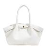 Fashi Solid Casual Luxury Leather Ladies Tote Bags High Quality Versatile Shoulder Bag for Women Simple Commute Top-Handle Bag