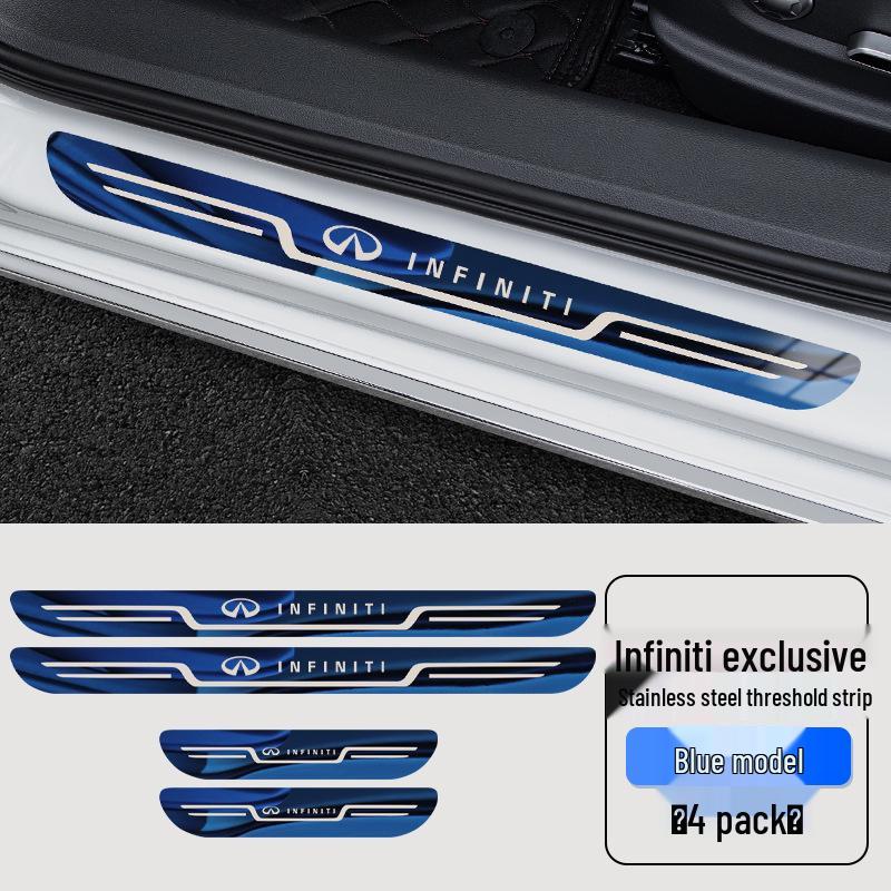 Original Infiniti QX50, QX60, Q80, Q70L, Q50L, FX3 Car Welcome Pedal Sill Strip