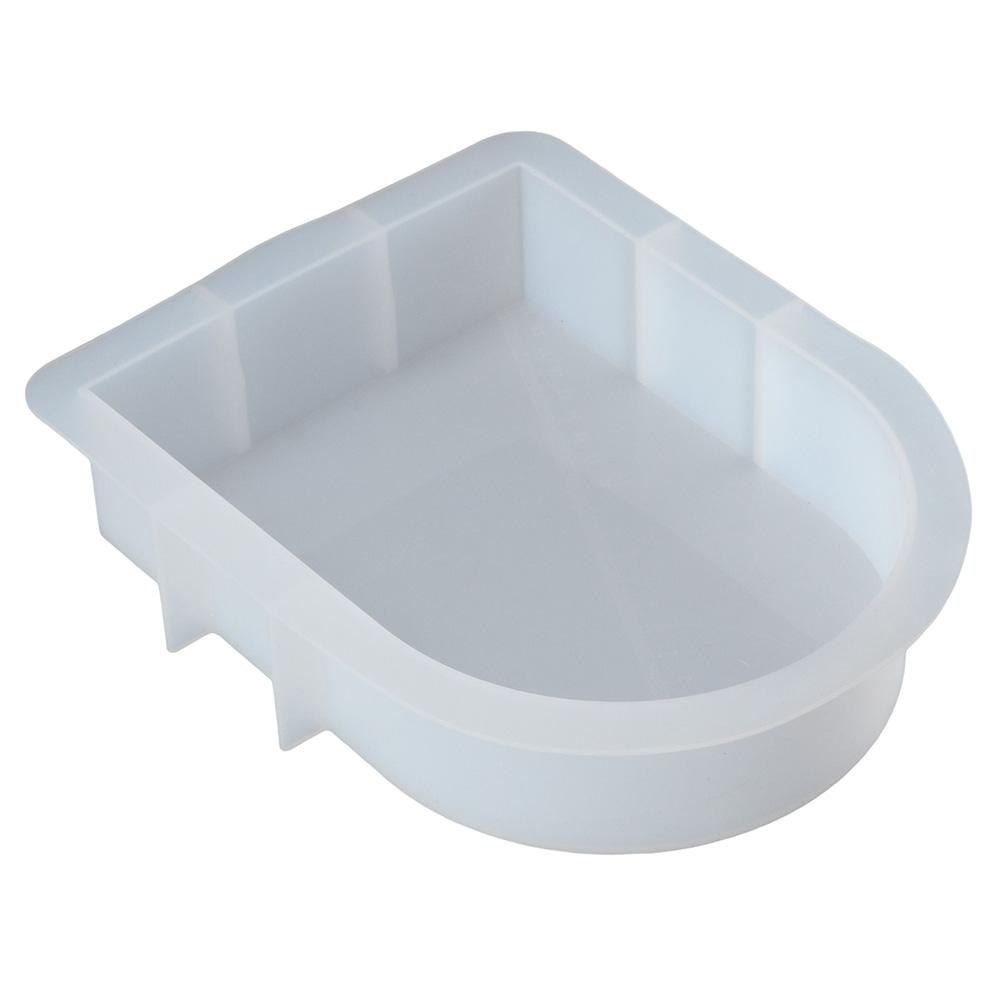 

Home Decors Arch Shape Silicone Molds Deep Epoxy Resin Mold Silicone Large Resin Molds Resin Casting Valentine Gift светло-серый