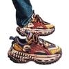 Internet Famous Popular Men's Shoes Trendy Brands Niche Retro Worn Out Sports Leisure Thick Soled Height Increasing Dad