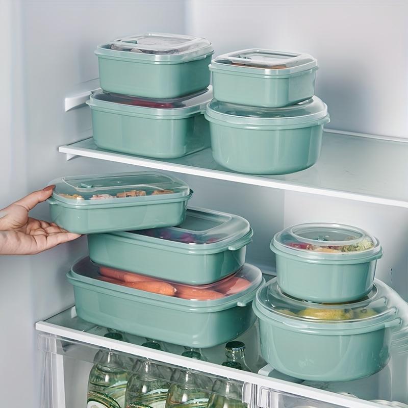 Breathable Food Storage Box for Kitchen & Fridge Organization