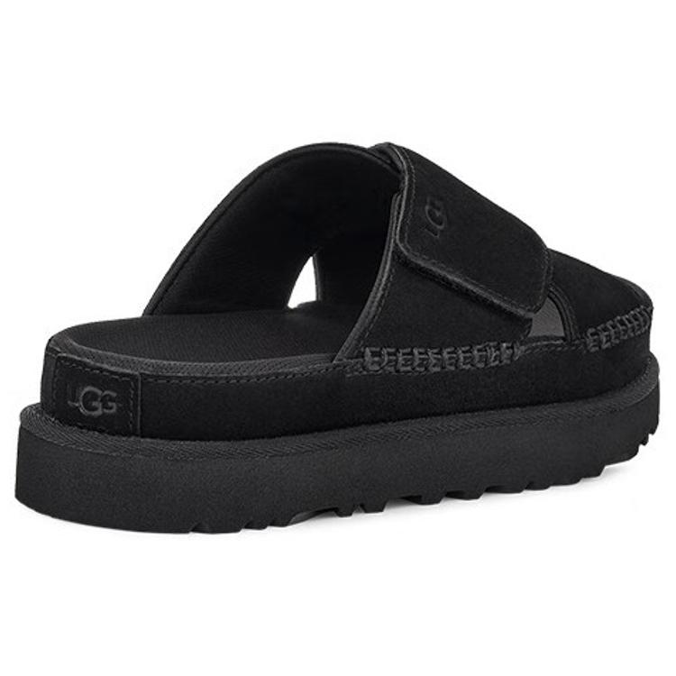 UGG Goldenstar Cross Slide Black Women's 1137910-BLK