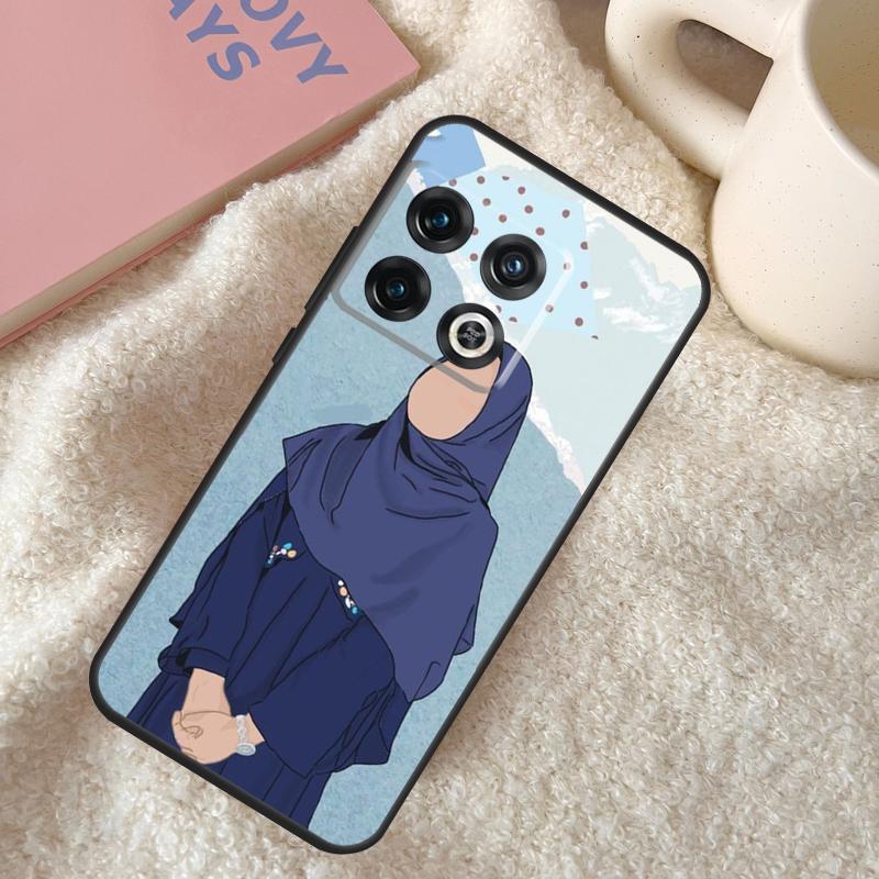 Muslim Islamic Arabic Hijab Gril Case For Oneplus 8T 9RT 10T 8 9 11 10 Pro Oneplus Nord CE 2 Lite Ace N10 N20 N100 N200 Cover