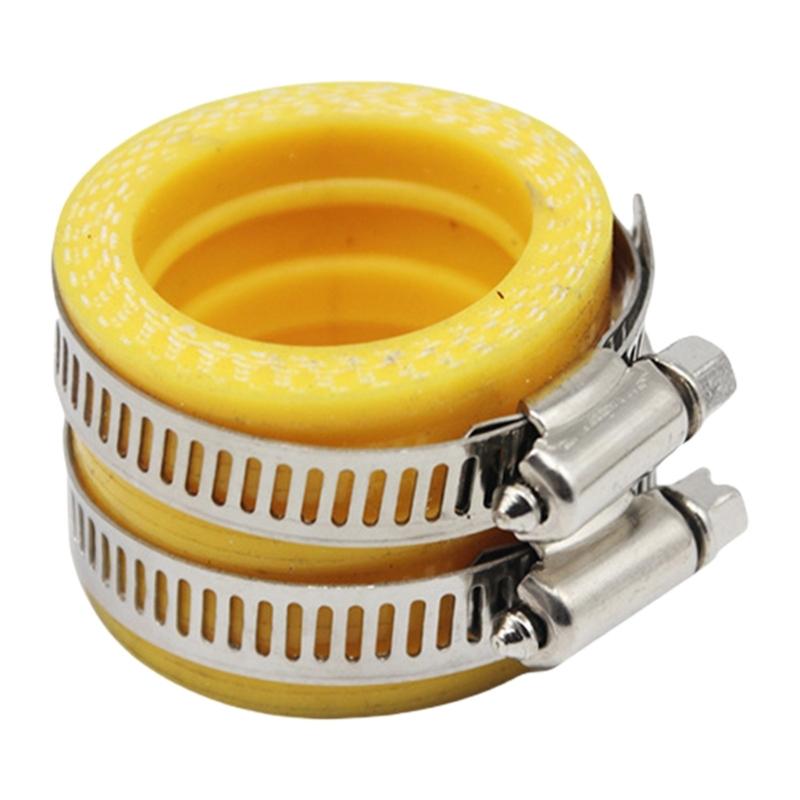 Red 35mm Carburetor Rubber Adapter Intake Manifold Adapter Double Fixation Designs Secure Connection for PE28/30 PWK28