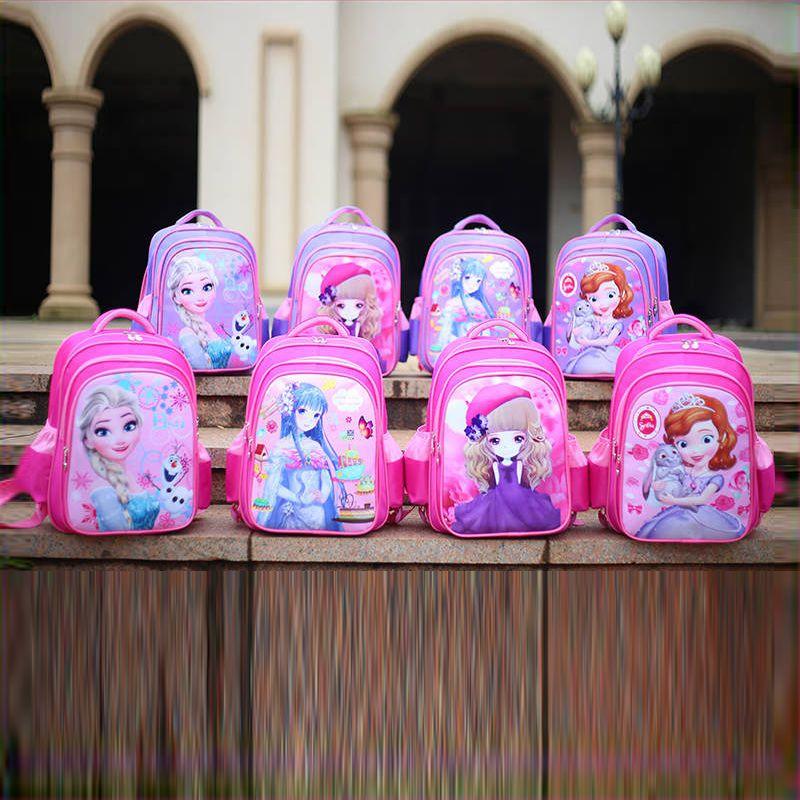Sofia Elsa Miracle Nikki Backpack With Adjustable Straps For Girls Travel**