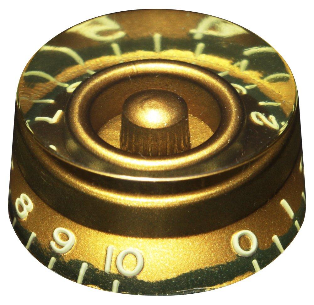 SCUD Speed Embossed Inch Relic Knob, Lettering, Size, Gold, Finish, SKG-110I/R