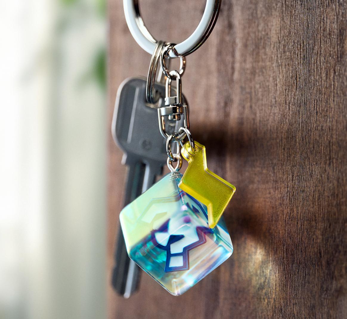 

Keychain Item Box Mario Kart World Nintendo TOKYO Limited Japan NEW