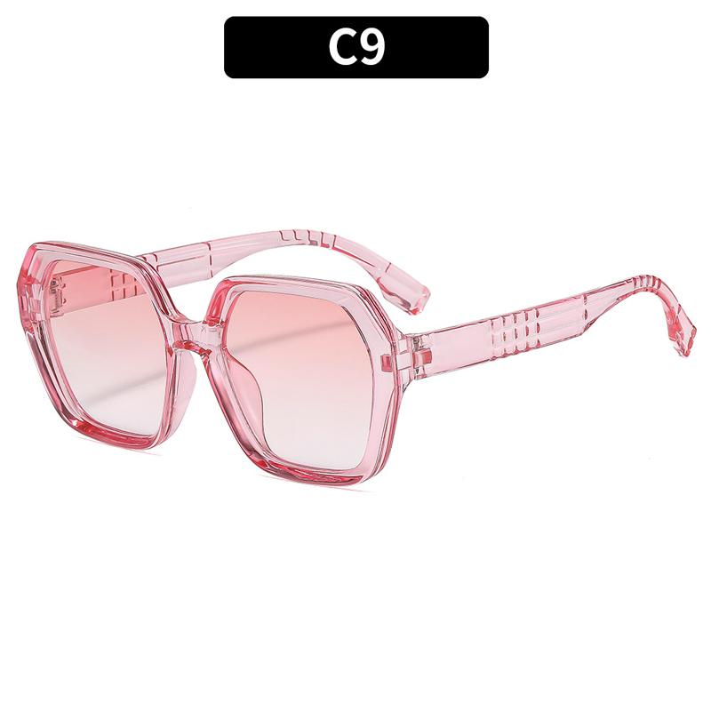 Women's Sunglasses UV400Fashionable Protection for Women Girls Driving Sunshade Goggles Gray Gradient Mirror Lens