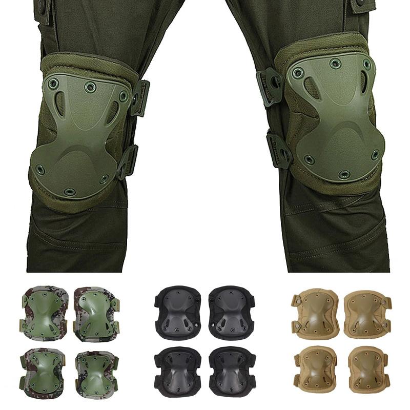 Coudières Tactiques Mil-Tec – Armée, Combat, Travail, Paintball, Airsoft (noir, Taille Unique)