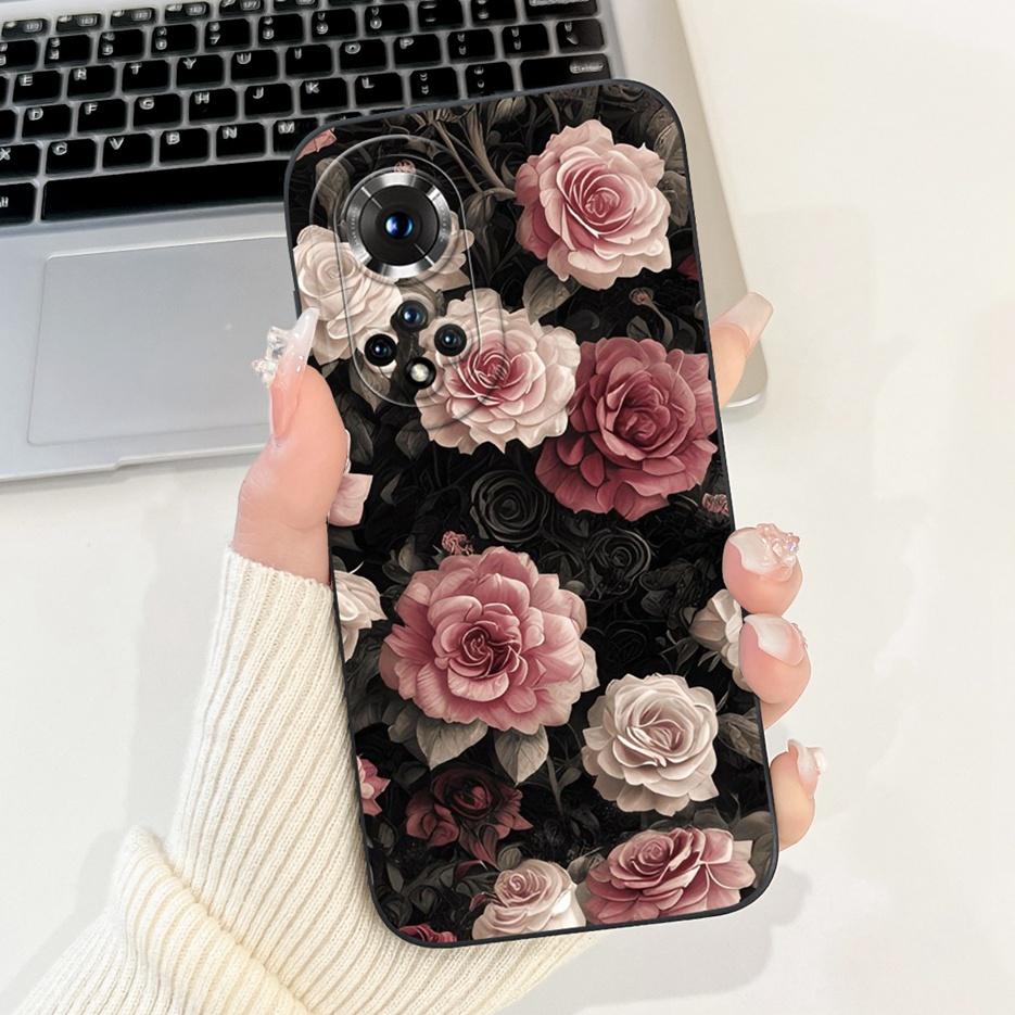 For Honor 50 Pro Case RNA-AN00 Fashion Candy Painted Cover Soft Silicone Matte Phone Case For Honor 50 Honor50 Pro Fundas Bumper