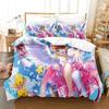 3D Cardcaptor Sakura Bettwäsche-Set Bedrucktes Bettwäsche-Set Mit Kissenbezug Bettbezug Weich Einzel Doppel Queen King Size Heimtextilien