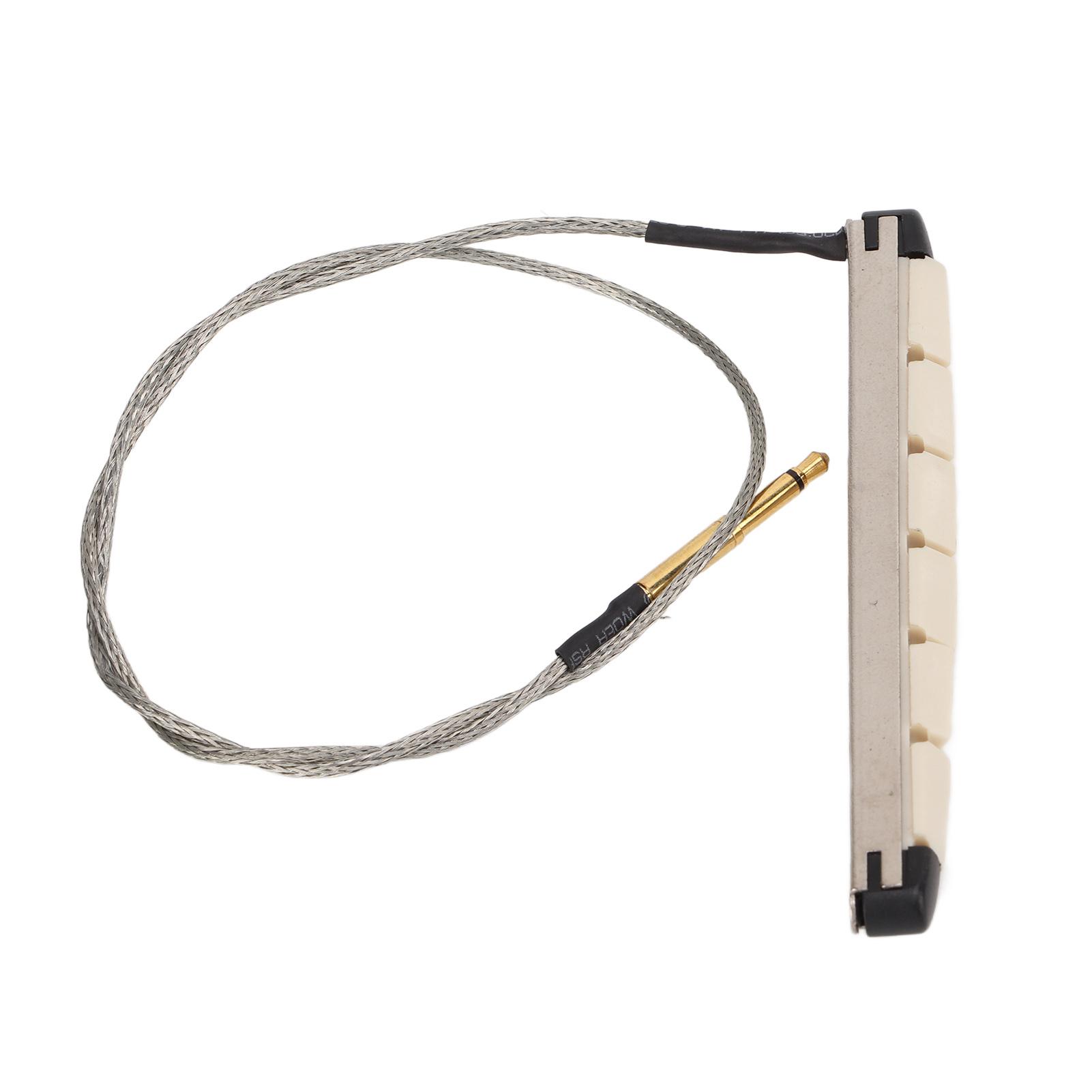 

Гитарный звукосниматель Stick Bridge Integrated Strip Акустический народный музыкальный инструмент Запасные части