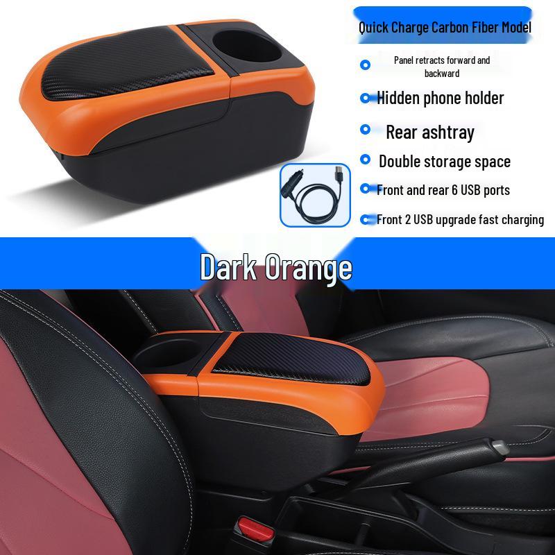 Mahindra E20 Plus Center Console Box Armrest Accessories