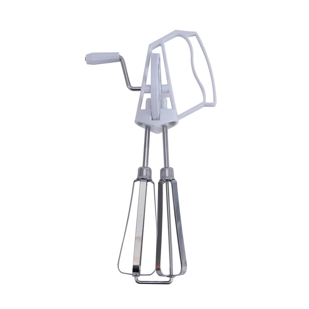 Convenient Rotary Baking Hand Held Kitchen Whisk Mixer Cooking Tool Egg Beater Blender