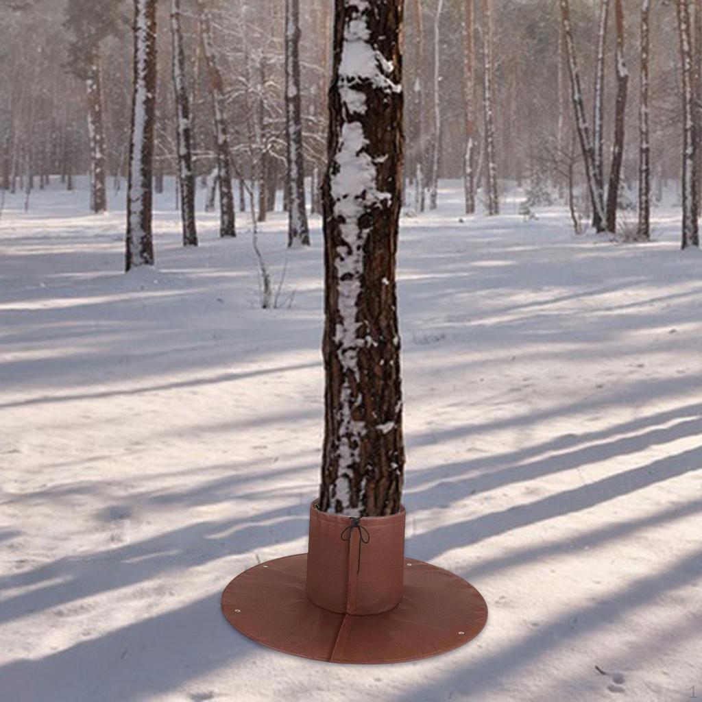 Tree Root Freeze Protector Protection Wrap Care Multifunctional Easy to Install with Ground Nails