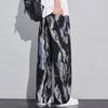 Spring and Summer Men's Versatile Trend Loose and High Drape Printing Camouflage Large Size Washed Casual Straight Pants