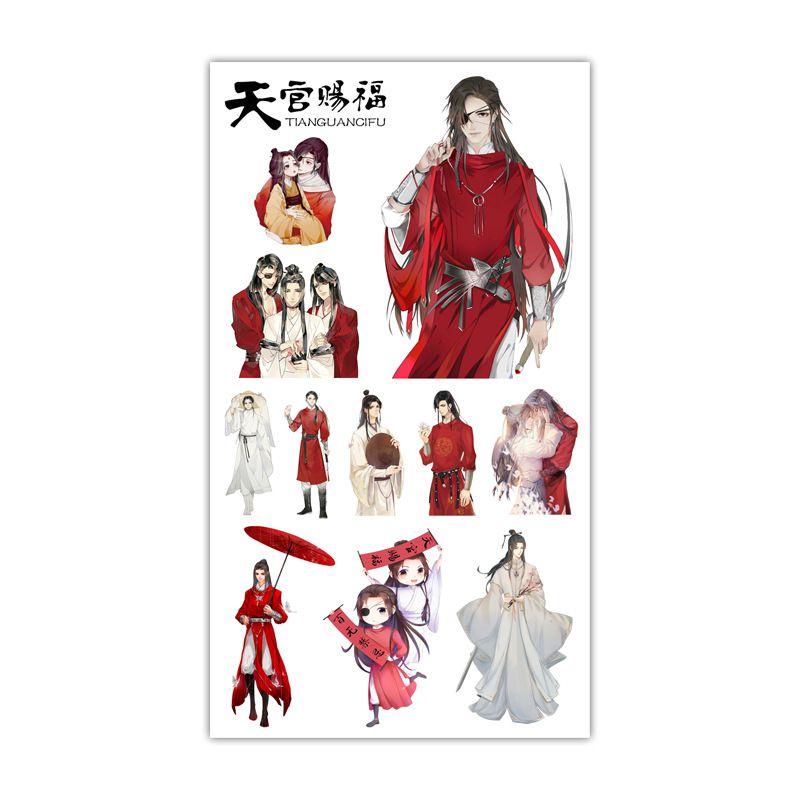 Anime Tattoo Mini Posted Tomorrow Ark Creative Personality Sticker Sticker Gift