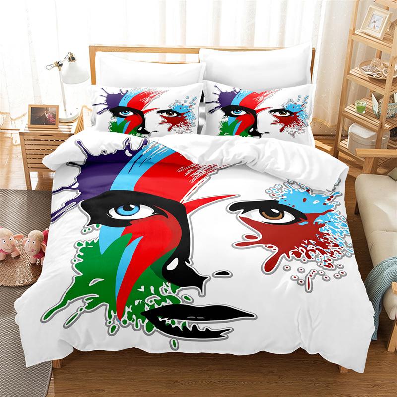 Sports Bed Ensemble Athletic Sports Bed Cover 3d Fashion Design Young Boys Quilt Cover Queen Size Bed Cover Package Bedding Sets