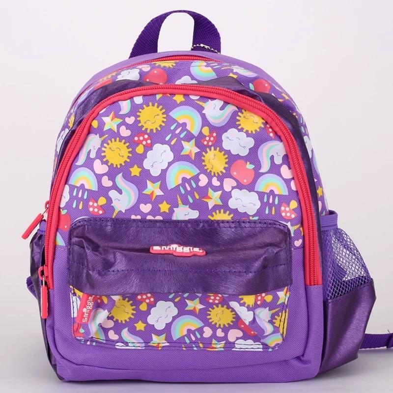 Zaino Smiggle per Bambini Animali per Bambini e Bambine della Scuola dell'Infanzia con Design in Tela Resistente Personaggi Speciali Inclusi