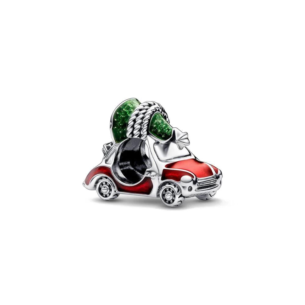 Charms Perline in Argento 925 Bicicletta Treno Vagone Casco per Creazione Gioielli Ciondolo Fai da Te Bracciale Collana Regalo