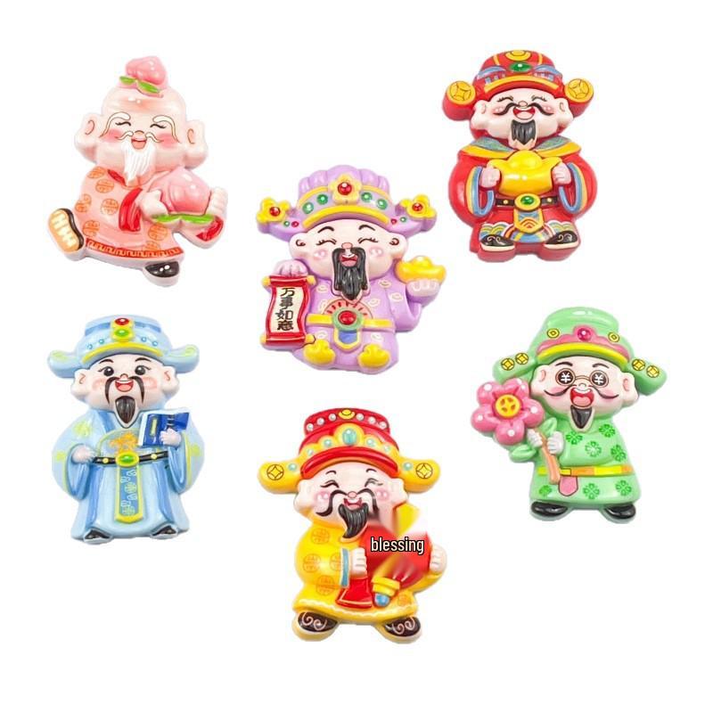 DIY Resin Cartoon Accessories: Hair Clips, Magnets, Phone Cases, Shoe Buckles, Pendants, and Ornaments for New Year