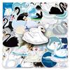 Swan Animal Luggage & Laptop Stickers (50PCS) - Trendy Graffiti Decoration