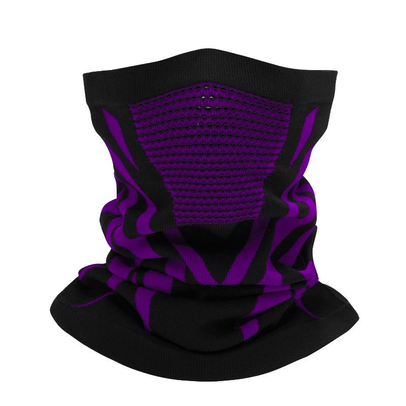 

Warm Windproof Face and Neck Gaiter: 32cm Breathable Ear Protection for Cycling and Running Outdoors One Size