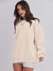 Autumn Winter Women Loose Velvet Sweatshirt Fashion Solid Color Top