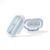 Women's Universal Three-Layer Manual Razor for Legs and Underarms