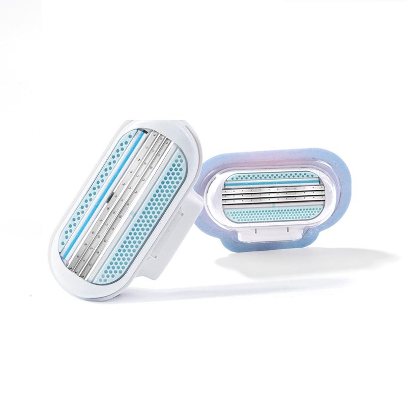 Women's Universal Three-Layer Manual Razor for Legs and Underarms