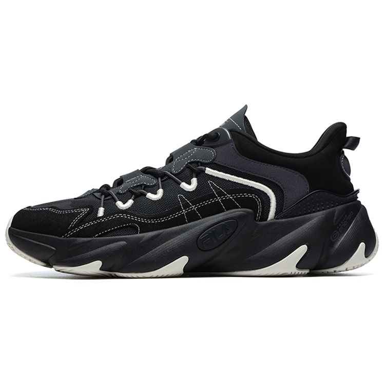 

Fila Jagger 2 Спортивные низкие кроссовки из синтетической кожи Мужские кроссовки Черный Серо-теневой F12M211111FBD 40